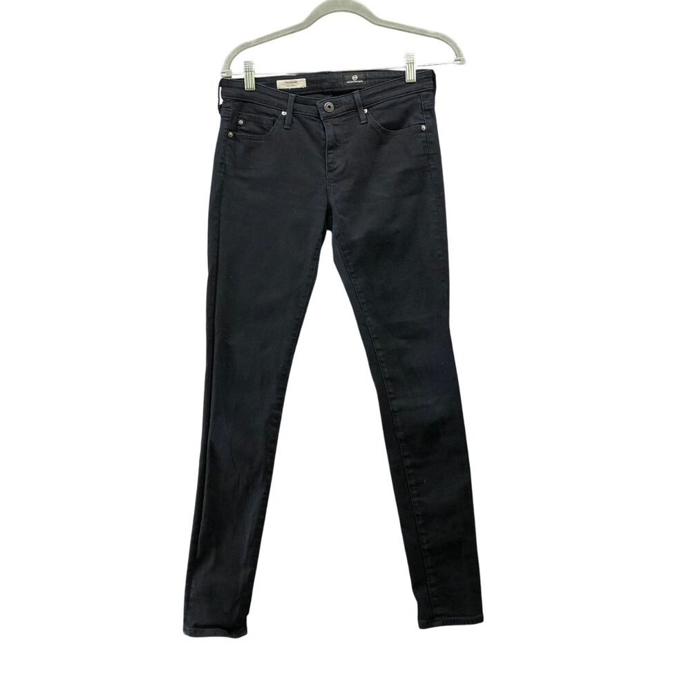 Ag Adriano Goldschmied The Legging Super Skinny Jean Womens 27R‎ Dark Wash Blue